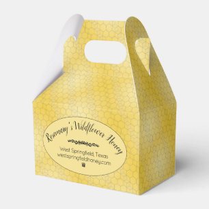 Caja Para Regalos Script de Honeycomb Mini Mason Jar Box