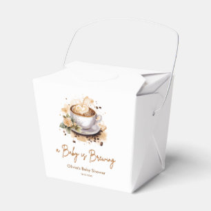 Caja Para Regalos Se está preparando un bebé Fiesta de Bebé Café Mar