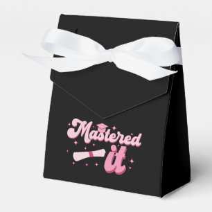 Caja Para Regalos Se graduó con Maestría Graduado MBA Graduación