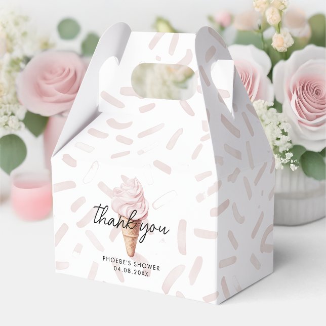 Caja Para Regalos Se Ha Levantado Con La Cuchara Strawberry Shower G (Subido por el creador)