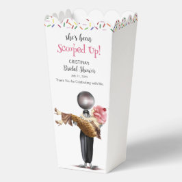 Caja Para Regalos Se le ha escogido una novia con helado de fresa