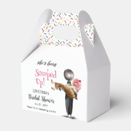 Caja Para Regalos Se le ha escogido una novia con helado de fresa