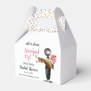 Caja Para Regalos Se le ha escogido una novia con helado de fresa