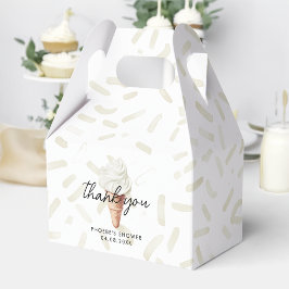 Caja Para Regalos Se le quitó la ducha de novia de vainilla