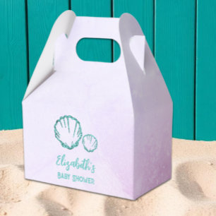 Caja Para Regalos Seashell Baby Shower