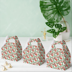 Caja Para Regalos Seis Siete 67 Gorro de Santa Divertido Navidad Xma