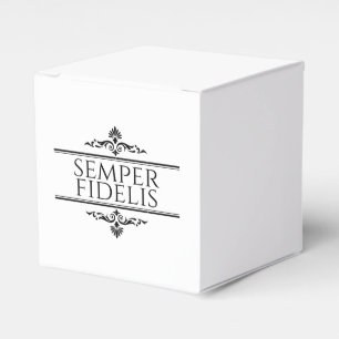 Caja Para Regalos Semper Fidelis