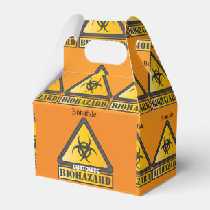 Caja Para Regalos Señal de biohazard auténtica Thunder_Cove