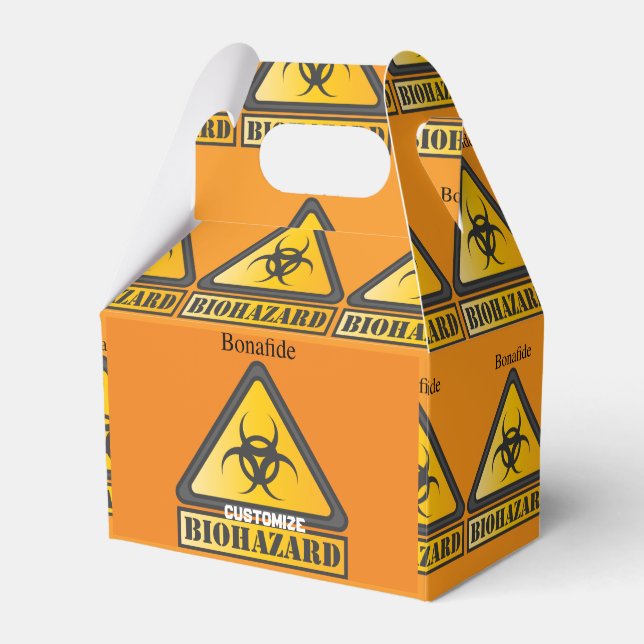 Caja Para Regalos Señal de biohazard auténtica Thunder_Cove (Front Side)