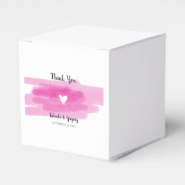 Caja Para Regalos Sencilla pinta y Boda del corazón