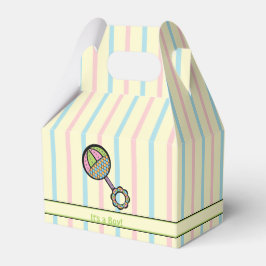 Caja Para Regalos Sencillamente Sweet Rattle Baby Shower Favor Box