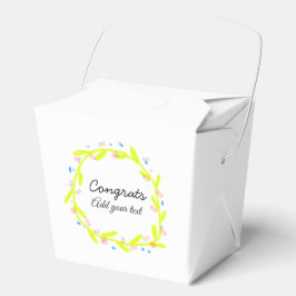 Caja Para Regalos Sencillas felicitaciones mínimas graduación añadir