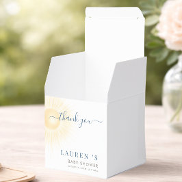 Caja Para Regalos Sencillo Elegante Sol Brillo Solar Fiesta de Bebé 