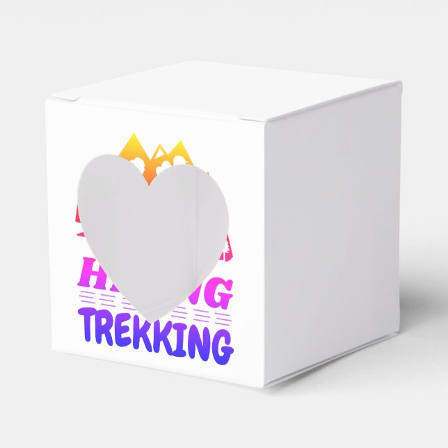 Caja Para Regalos Senderismo o senderismo (Anverso)