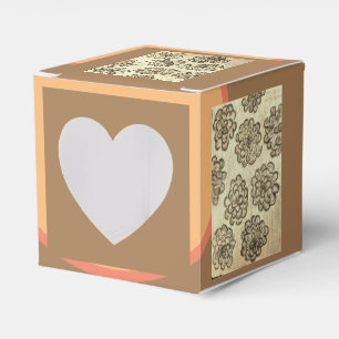 Caja Para Regalos Sepia Marigolds
