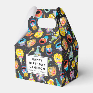 Caja Para Regalos Sésamo Street Pals Confetti Cumpleaños