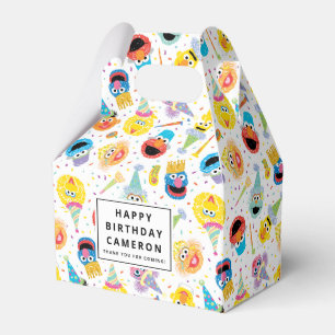 Caja Para Regalos Sésamo Street Pals Confetti Cumpleaños