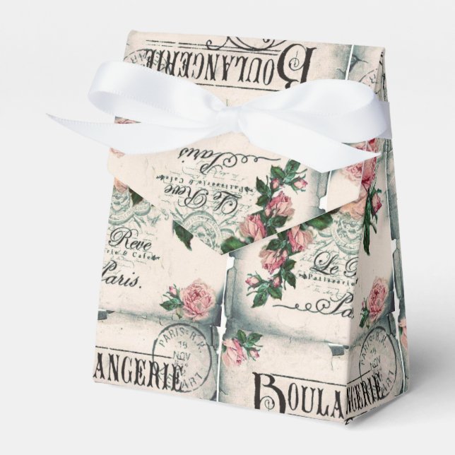 Caja Para Regalos shabby chic, desoupage, victoriano, moda francesa, (Front Side)