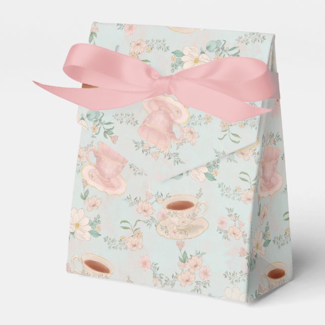 Caja Para Regalos Shabby Chic Tea Fiesta (Front Side)