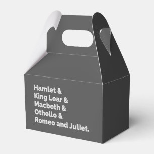 Caja Para Regalos Shakespeare toca yo