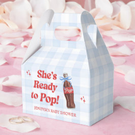 Caja Para Regalos She's Ready to Pop Soda Baby Shower