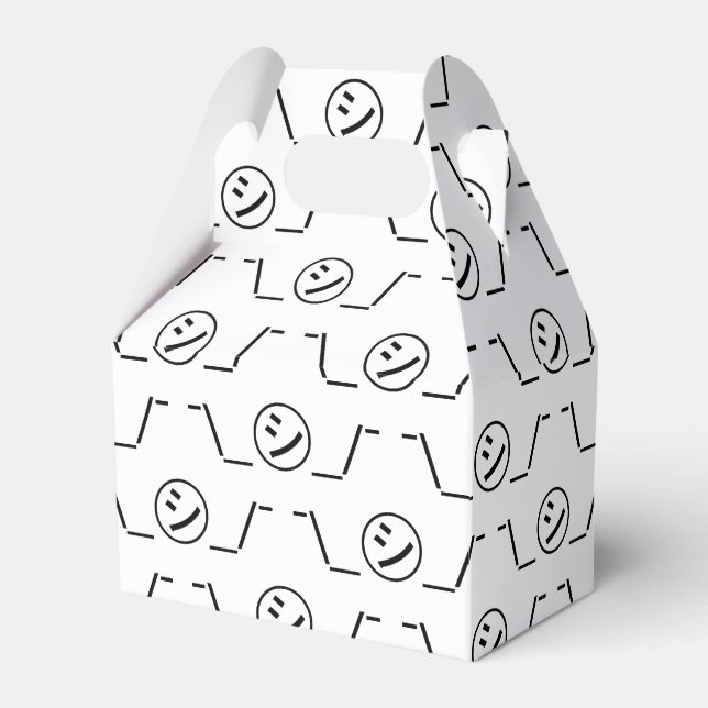 Caja Para Regalos Shi Kana Shrug Emoticon ¯\_ ㋛_/ Ø Kaomoji japonés (Front Side)