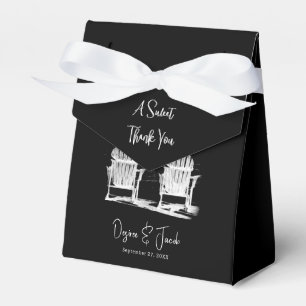 Caja Para Regalos Sillas De Playa Adirondack Boda Blanco Y Negro