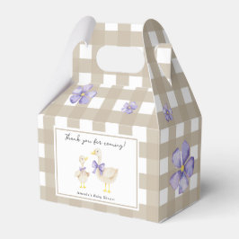 Caja Para Regalos Silly Goose Baby shower Thank you
