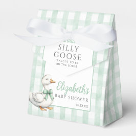 Caja Para Regalos Silly Goose Gingham Gender Neutral Baby Shower