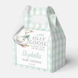 Caja Para Regalos Silly Goose Gingham Gender Neutral Baby Shower