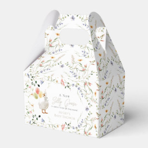 Caja Para Regalos Silly Goose Wildflower Floral Baby Shower