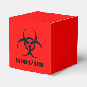 Caja Para Regalos Símbolo de BIOHAZARD advertencia Propuestas de Hal