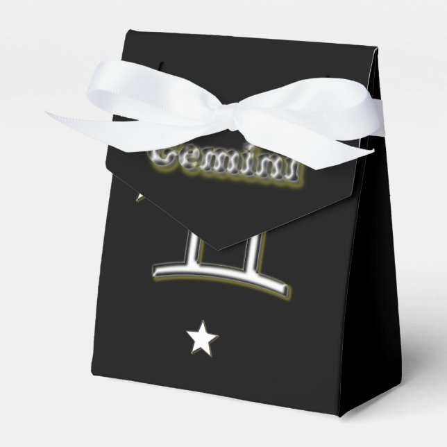 Caja Para Regalos Símbolo de Gemini (Front Side)