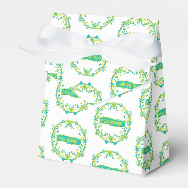 Caja Para Regalos Símbolo de verano dulce Glad midsommar. (Front Side)