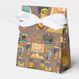 Caja Para Regalos Símbolo egipcio de patrón jeroglífico