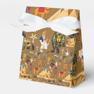 Caja Para Regalos Símbolo jeroglífico del patrón egipcio antiguo