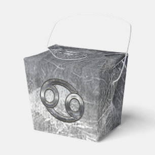 Caja Para Regalos Símbolo zodiaco contra el cáncer en decoración ang