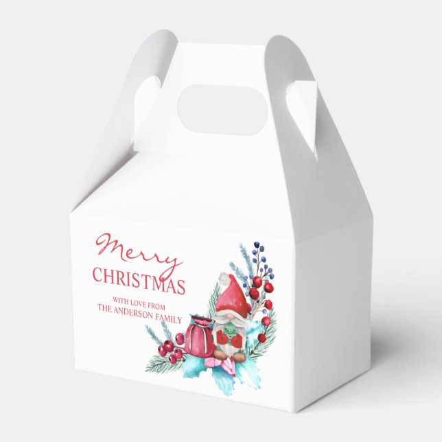 Caja Para Regalos Símbolos y genoma de los navidades (Front Side)