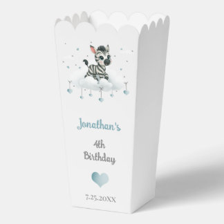 Caja Para Regalos Simple cebra pequeña linda