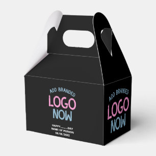 CAJA PARA REGALOS SIMPLE CONTEMPORÁNEO LIMPIO NEGRO MODERNO CLIENTE