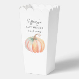 Caja Para Regalos Simple Elegante Pequeña Calabaza Cae Baby Shower