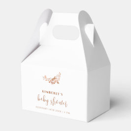Caja Para Regalos Simple Little Wildflower Boho Baby Shower