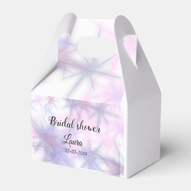 Caja Para Regalos Simple minimal add name bridal shower bride throw  (Front Side)