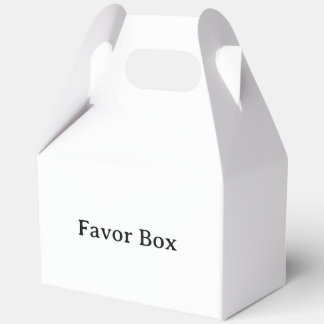 Caja Para Regalos Simple Profesional Grande Gable 5" x 3" x 6.5"
