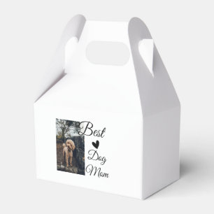 Caja Para Regalos Simple y colorido animal añadir nombre foto perro 