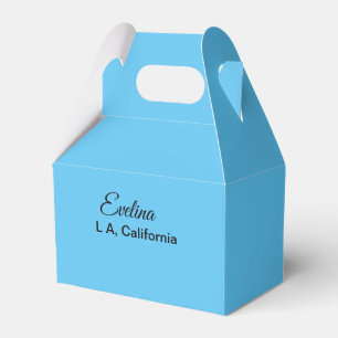 Caja Para Regalos Simple y mínimo añadir el nombre de texto lugar de