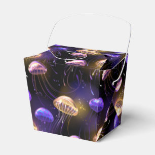 Caja Para Regalos Sin soldadura con medusas brillantes