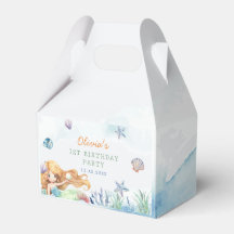 Sirena Primer Cumpleaños Fiesta Bajo El Mar