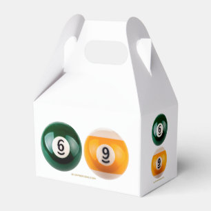 Caja Para Regalos SlipperyJoe 69 mesa de billar dos bolas de billar
