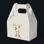 Caja Para Regalos Sloth Christmas Snow Winter Animals Sloths Favor B<br><div class="desc">The sloth for Christmas with fairy lights. Funny animals with gifts and snow for the holidays. Also funny for christmas in July. Sloths are cute animals and perfect for Christmas.</div>